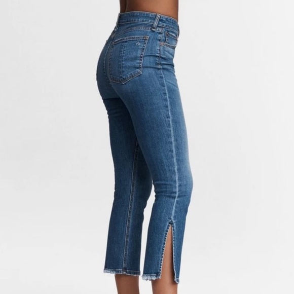 rag & bone Nina High Rise Flare in Julienne Size 26 - Picture 3 of 9